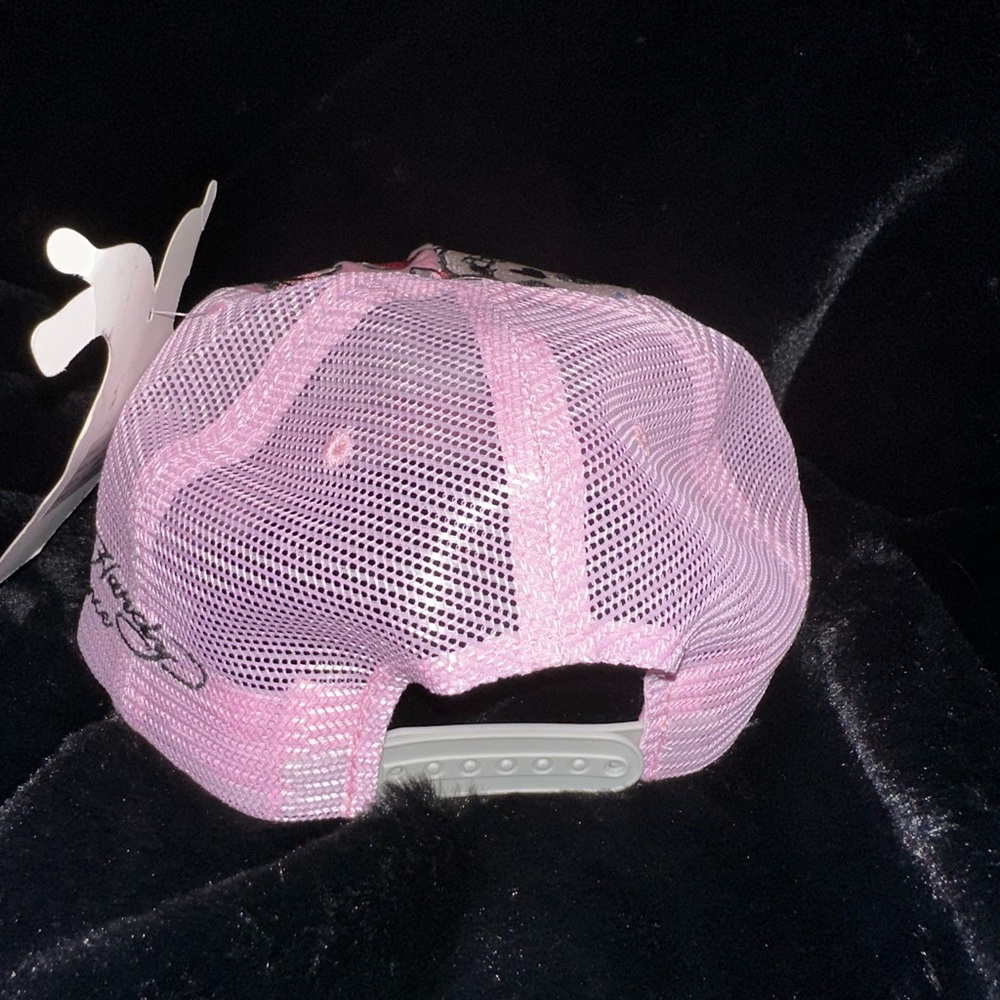 Ed Hardy Pink Artistic Pattern Hat - Picture 4 of 4